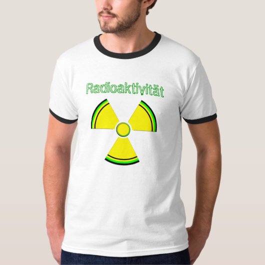 Radioaktivität T-shirt (Voorkant)