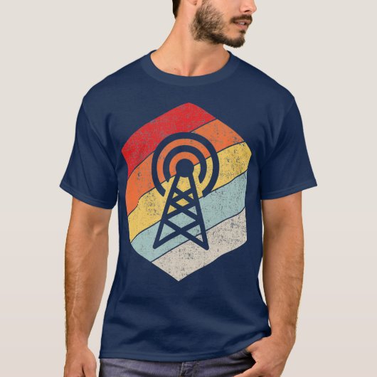 radioamateuroperator t-shirt (Voorkant)