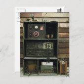  radioapparatuur van het militaire commissariaat briefkaart (Voorkant / Achterkant)