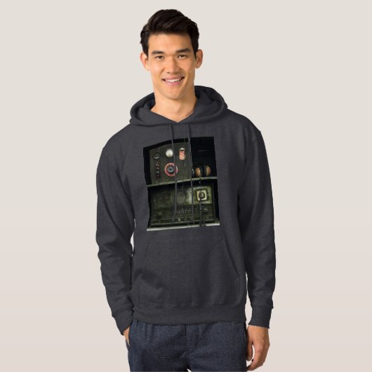  radioapparatuur van het militaire commissariaat hoodie (Voorkant volledig)