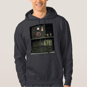 radioapparatuur van het militaire commissariaat hoodie