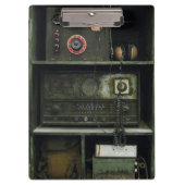  radioapparatuur van het militaire commissariaat klembord (Voorkant)