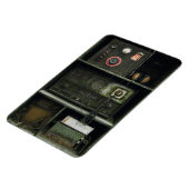  radioapparatuur van het militaire commissariaat magneet (Linkerzijde)