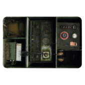  radioapparatuur van het militaire commissariaat magneet (Horizontaal)