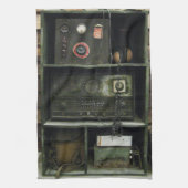  radioapparatuur van het militaire commissariaat theedoek (Verticaal)