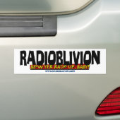RadiOblivion - Opblazen Bumpersticker (Op auto)