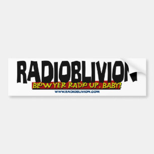 RadiOblivion - Opblazen Bumpersticker