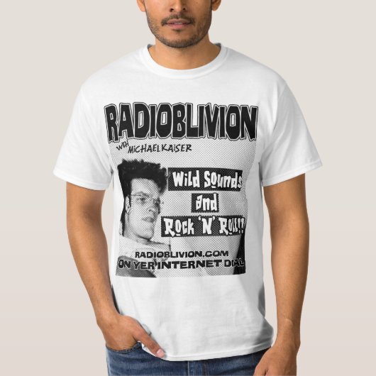 RadiOblivion - Starkweather White T-shirt (Voorkant)