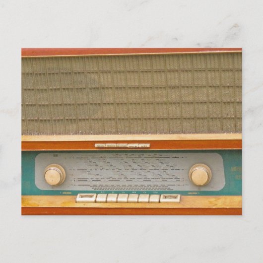 RadioCard Briefkaart (Voorkant)