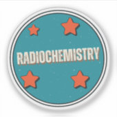 Radiochemie Sticker (Voorkant)