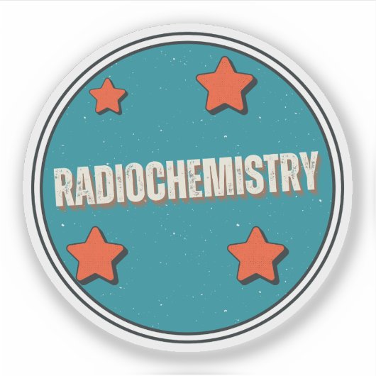 Radiochemie Sticker (Voorkant)