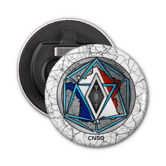 RADIODECAPSULER BUTTON FLESOPENER (Voorkant)