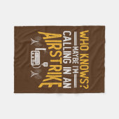 Radiofrequeur voor radiogolven fleece deken (Voorkant (Horizontaal))