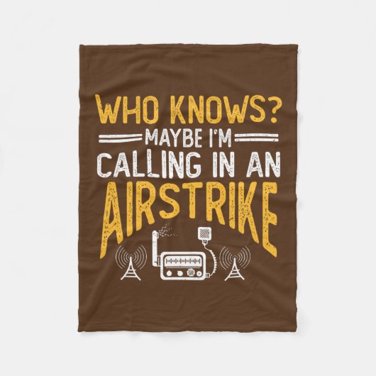 Radiofrequeur voor radiogolven fleece deken (Voorkant)