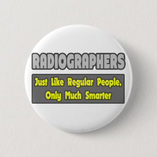 Radiografen ... Smarter Ronde Button 5,7 Cm