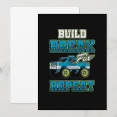 Radiografisch bestuurbaar automechanicien RC-bestu Kaart (Voorkant / Achterkant)