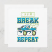 Radiografisch bestuurde auto's monteur RC-coureurs Kaart (Voorkant / Achterkant)