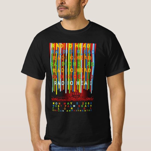 Radiohead album t-shirt (Voorkant)