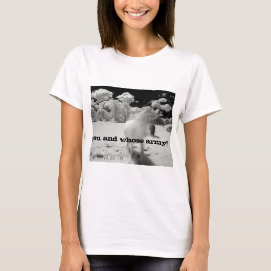 Radiohead jij en Wiens Leger? T-shirt (Voorkant)