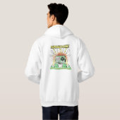 Radioheadache Vintage Retro Hoodie (Achterkant volledig)