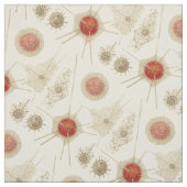 Radiolarian van Ernst Haeckel Stof (Swatch)