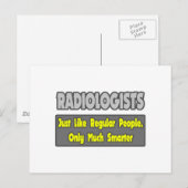 Radiologen... slimmer briefkaart (Voorkant / Achterkant)