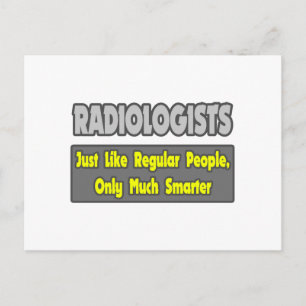 Radiologen... slimmer briefkaart
