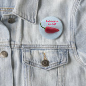 Radiologen zijn heet ronde button 5,7 cm (In situ)