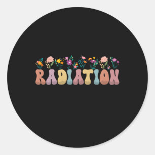 Radiologicus Therapeut Radiation Oncolo Ronde Sticker