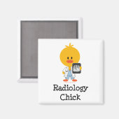 Radiologie Chick Magnet (Voorkant / Achterkant)