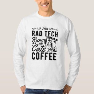 Radiologie Deze radiotechnologie werkt met katten  T-shirt