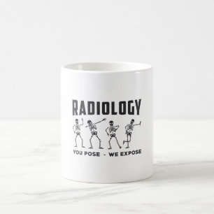 Radiologie die je gebruikt, we stellen de technolo koffiemok