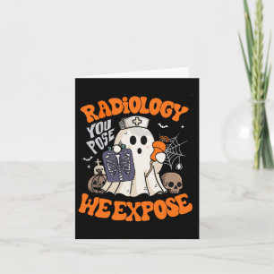 Radiologie die je poseert We ontmaskeren retro Hal Kaart