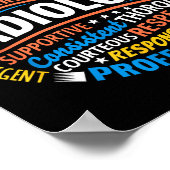 Radiologie Grappige Rad Tech Week Waardering Radio Poster (Hoek)