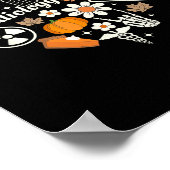 Radiologie Herfst Hart Xray Tech Herfst Pompoen da Poster (Hoek)