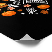 Radiologie Herfst Hart Xray Tech Herfst Pompoen da Poster (Hoek)