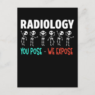 Radiologie Humor Xray Skeletten Radioloog Briefkaart