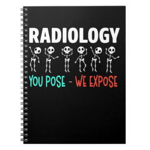 Radiologie Humor Xray Skeletten Radioloog Notitieboek