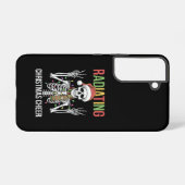 Radiologie Kerstman Skeleton Xray Technician Samsung Galaxy Hoesje (Achterkant horizontaal)