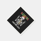 Radiologie Kerstman Skeleton Xray Technician Servet (Hoek)