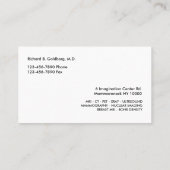 Radiologie Lab Visitekaartjes (Achterkant)