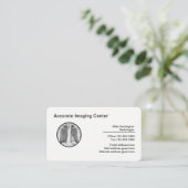 Radiologie Medische beeldvorming Visitekaartjes (Staand voorkant)