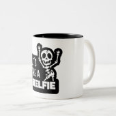 Radiologie Pun Laten we een Skelfie Coffee Mok nem (Voorkant rechts)