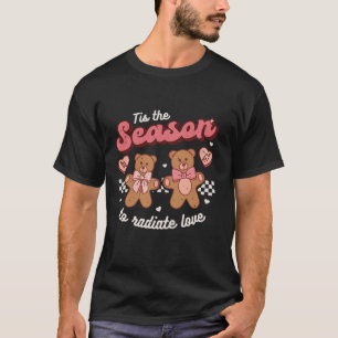 Radiologie Rad Tech Ultrasound Valentijnsdag Groov T-shirt