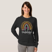 Radiologie Rainbow X Ray Tech T-shirt (Voorkant volledig)