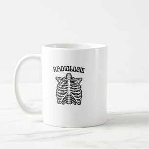 Radiologie Ribbenkast Skelet Illustratie Koffiemok