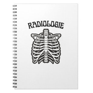 Radiologie Ribbenkast Skelet Illustratie Notitieboek