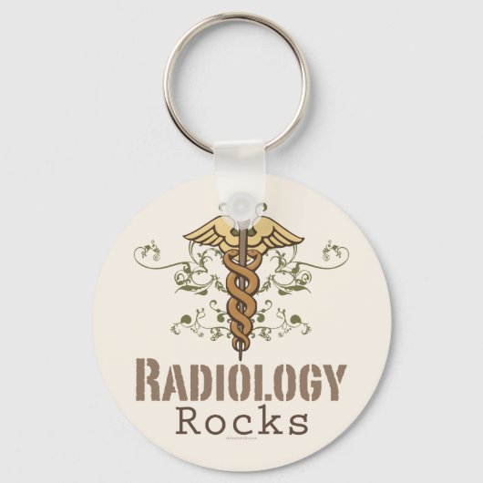 Radiologie Rocks Sleutelhanger (Voorkant)