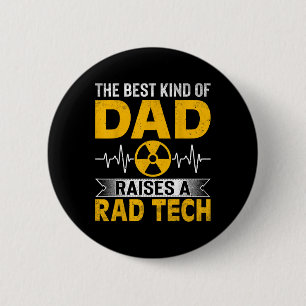 Radiologie Röntgen Tech's Vader De Beste Soort Vad Ronde Button 5,7 Cm