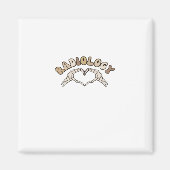 Radiologie Skelet Hart Handen Klassiek Magneet (Voorkant)